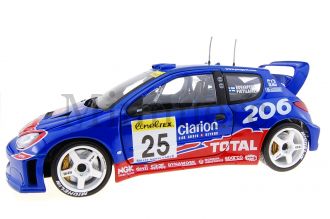 Peugeot 206 WRC Scale Model