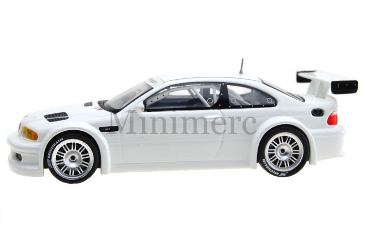BMW M3 GTR 1/43 スケール 白 1:43 BMW M3 GTR V8 Scale Model | Minimerc