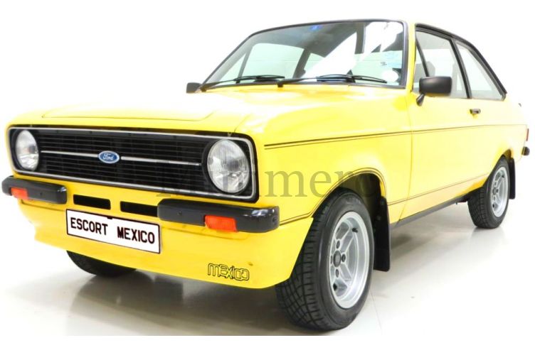 Sunstar 1:18 Ford Escort MkII RS Mexico – 1976, Blanche, Conduite à Droite
