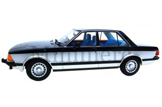 Ford Granada 2.8 Ghia Sapphire Scale Model