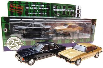 Ford Granada MK2 2.8i Ghia Automatic and Ford Capri MK3 3.0S Scale Model