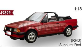 Ford Escort Mk3 XR3i Cabriolet Scale Model