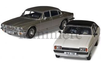 Ford Capri MK2 2.0S And Jaguar XJ6 Series 2 - Twin Pack Scale Model