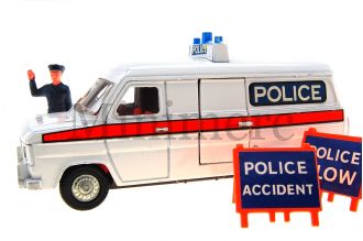 Ford Transit Police Accident Unit Scale Model