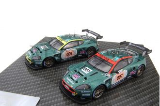 Aston Martin Set Of Two Racing Cars Scale Model