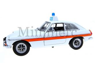 MGB GT Police Car Scale Model