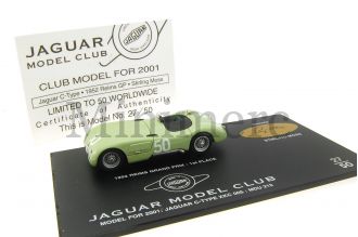 Jaguar C-Type Scale Model