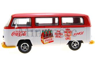 Coca-Cola Volkswagen Campervan Scale Model